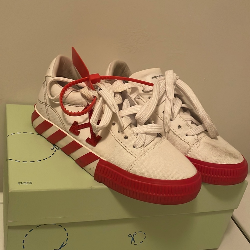 Off white sneakers